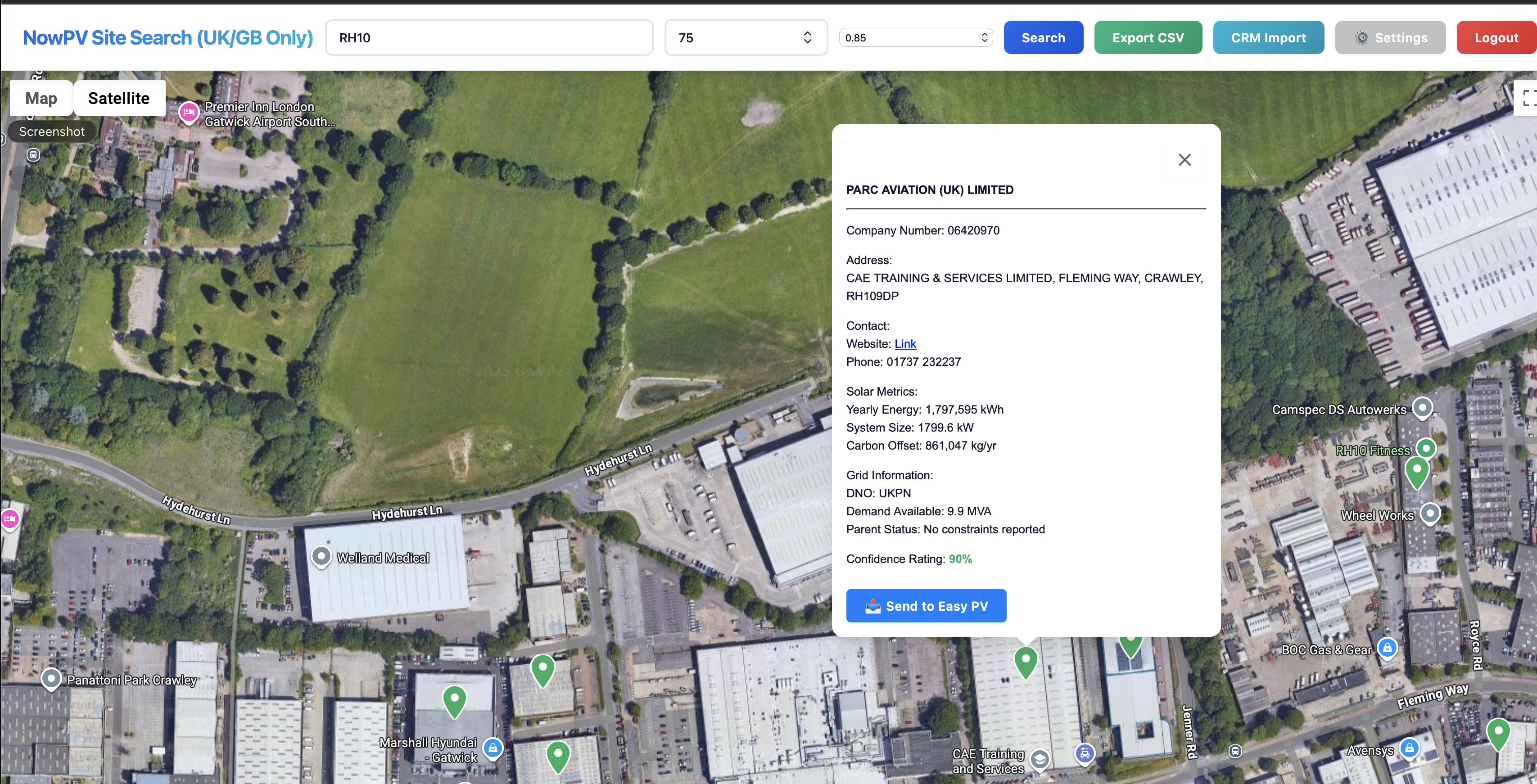 NowPV Platform Screenshot